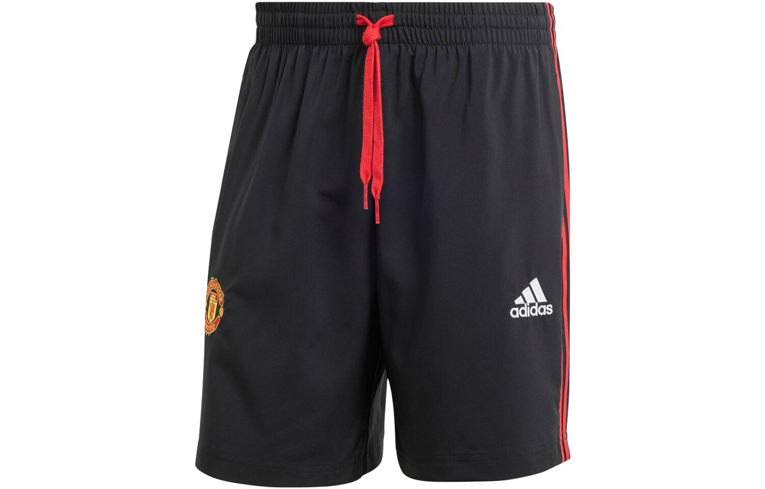 

MANCHESTER UNITED THEATRE OF DREAMS повседневные шорты мужские черные Adidas, черный