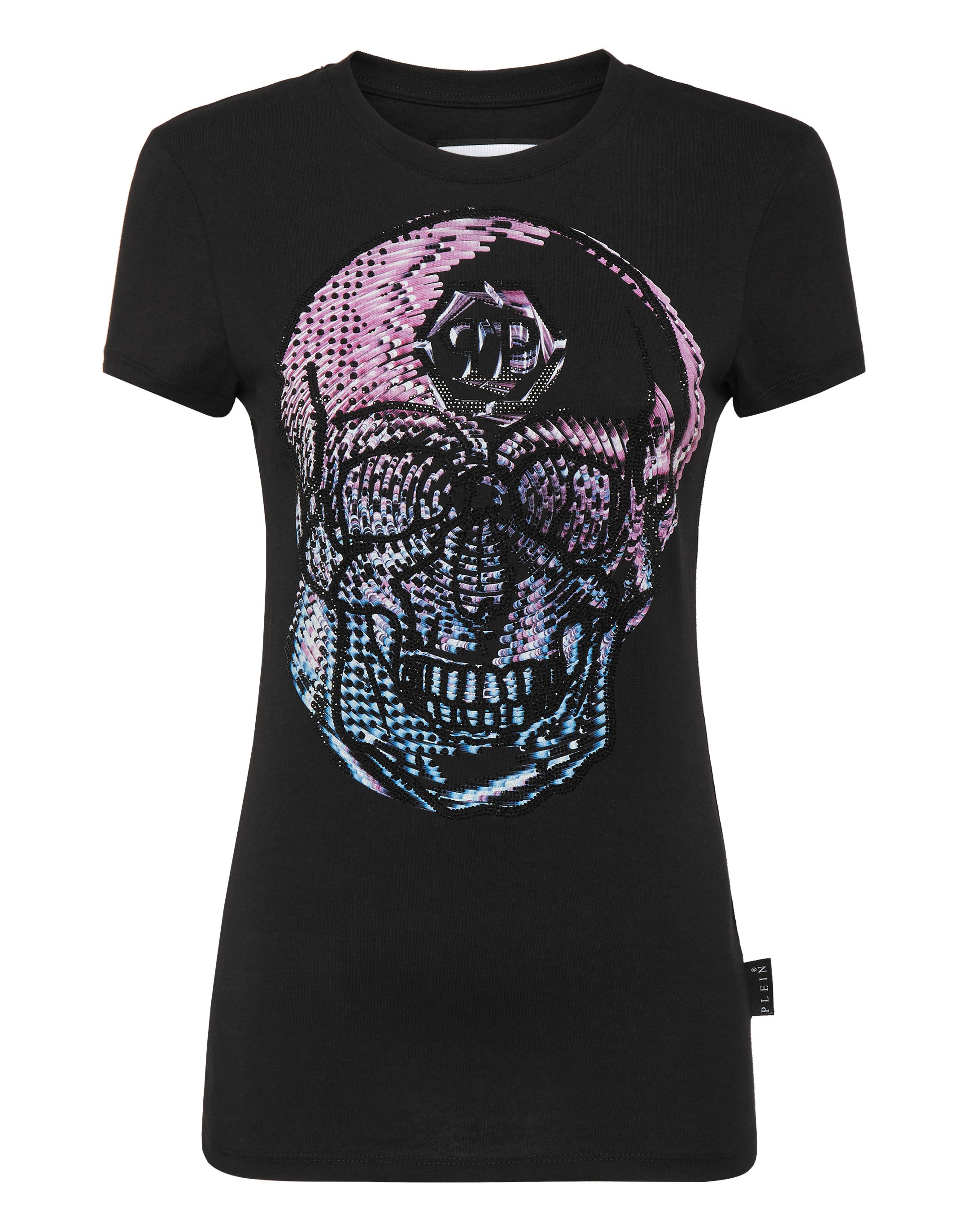 

Футболка с круглым вырезом Sexy Pure Fit Skull PHILIPP PLEIN, черный