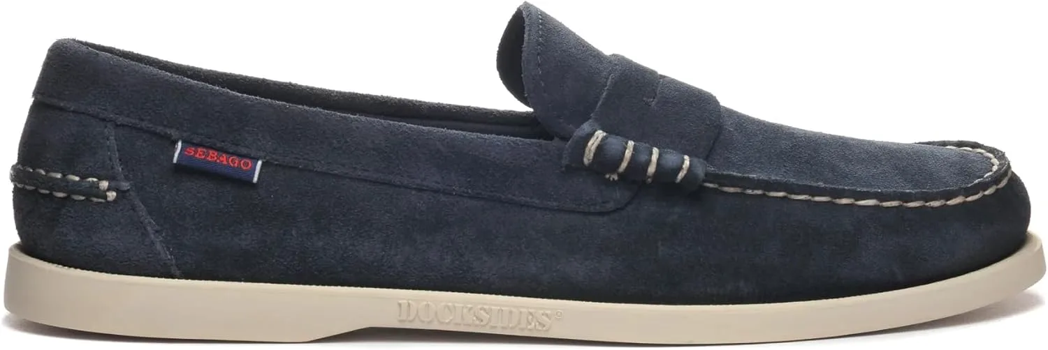 Мужские ботинки Sebago Dan из рубленой кожи, синий — фото 3