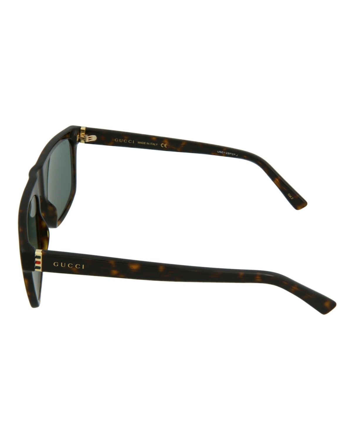 

Солнцезащитные очки в квадратной оправе из ацетата Gucci, цвет Havana Gold Green