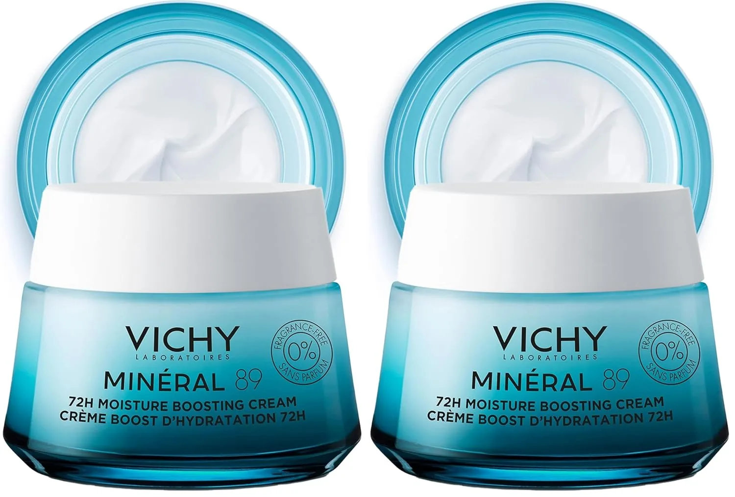 Крем для лица Vichy — Mineral 89 без отдушек, увлажняющий с гиалуроновой кислотой для ежедневного ухода за, 95.82 г