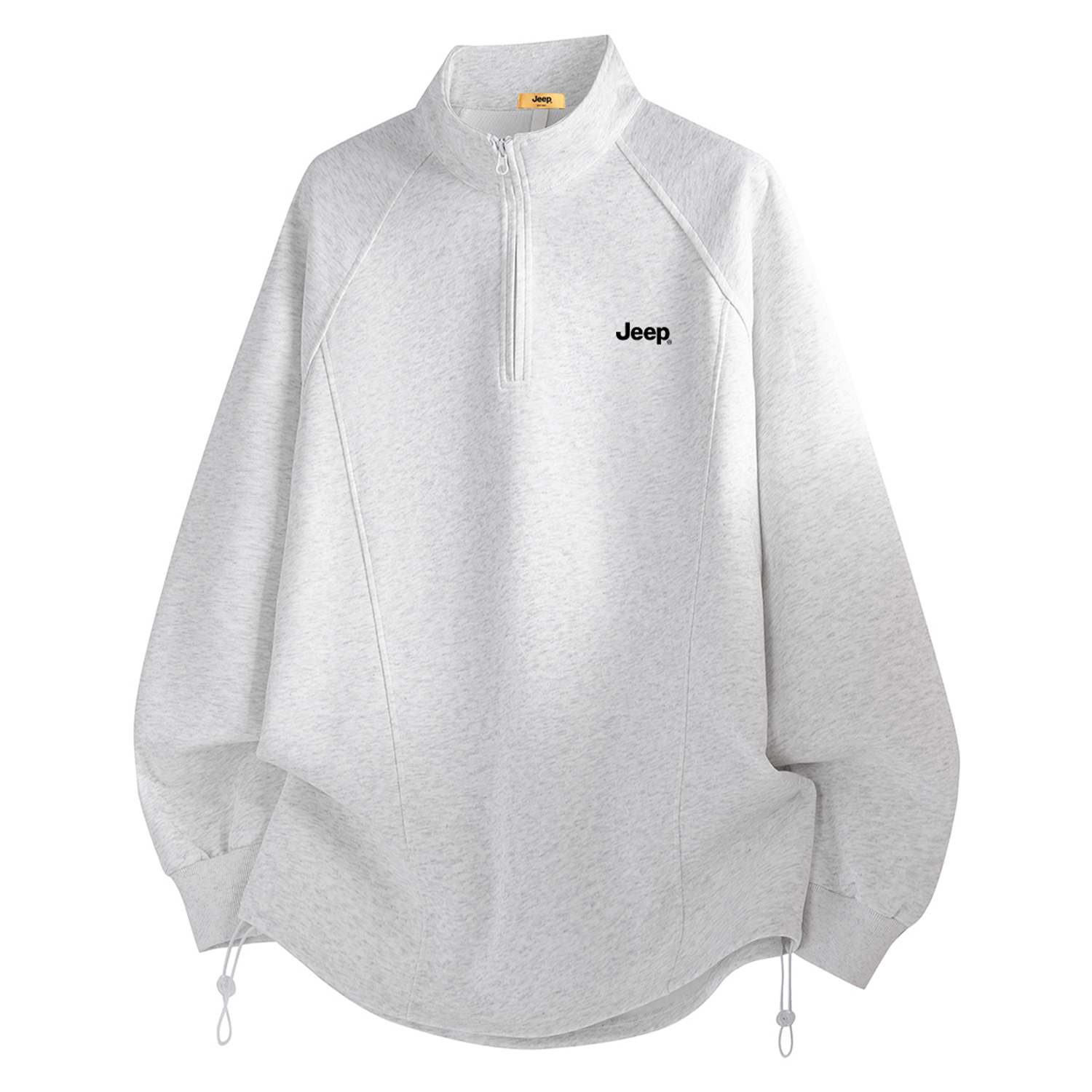 

Полукардиган свитер Unisex Jeep, белый heather серый (regular edition)