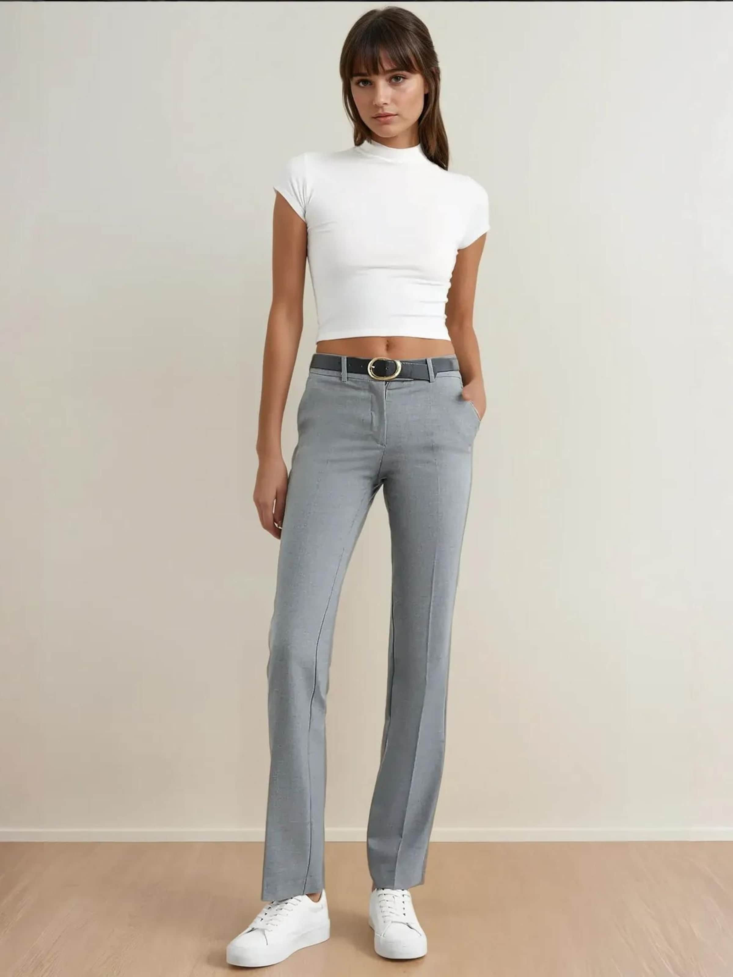 

Hiccup Серые брюки с обычными складками