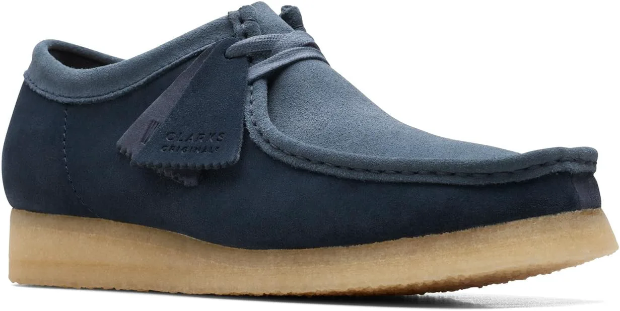 Туфли Clarks Men's Wallabee Shoe, темно-синий — фото 2