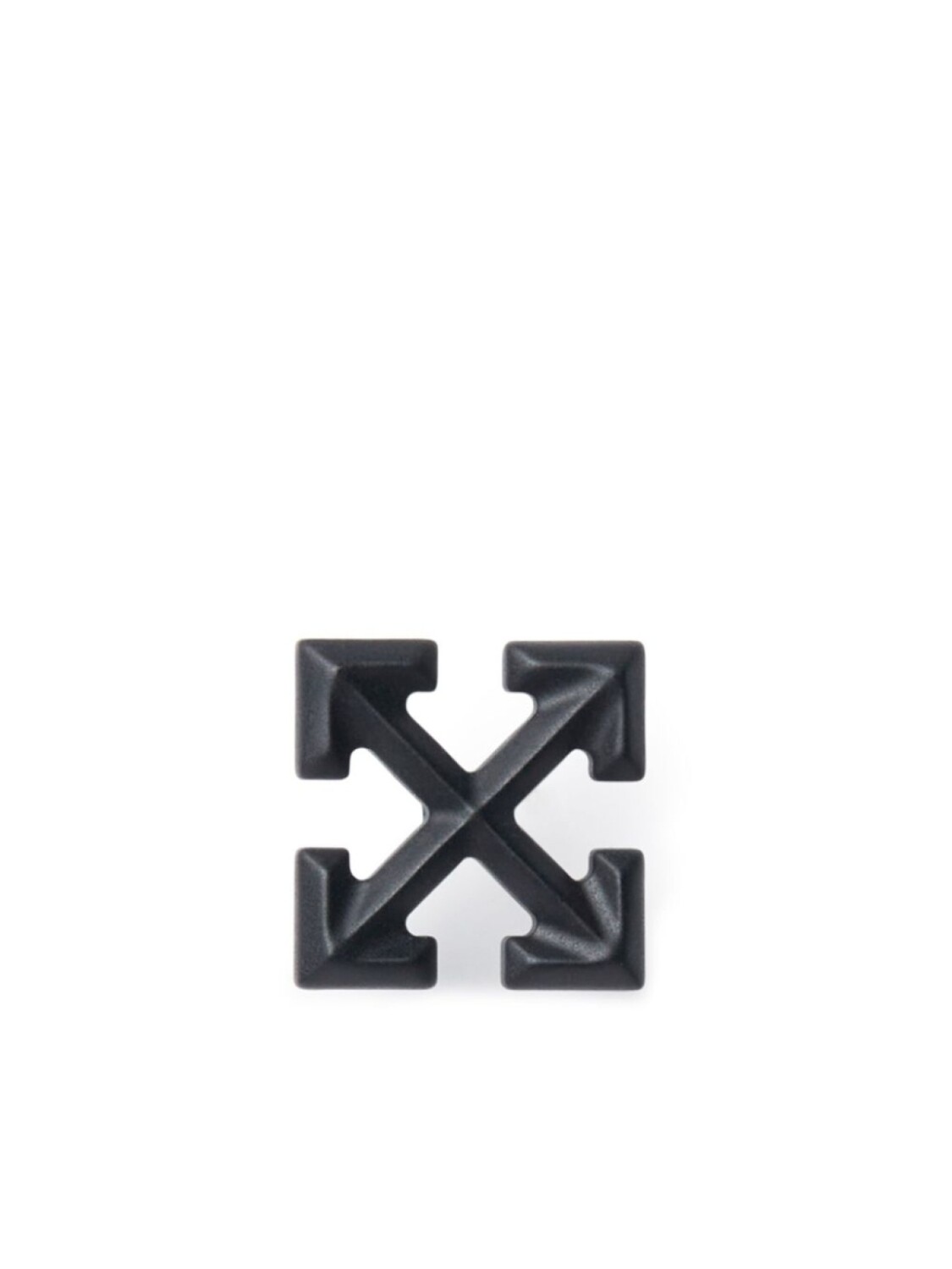 

Серьга Arrow Off-White, черный