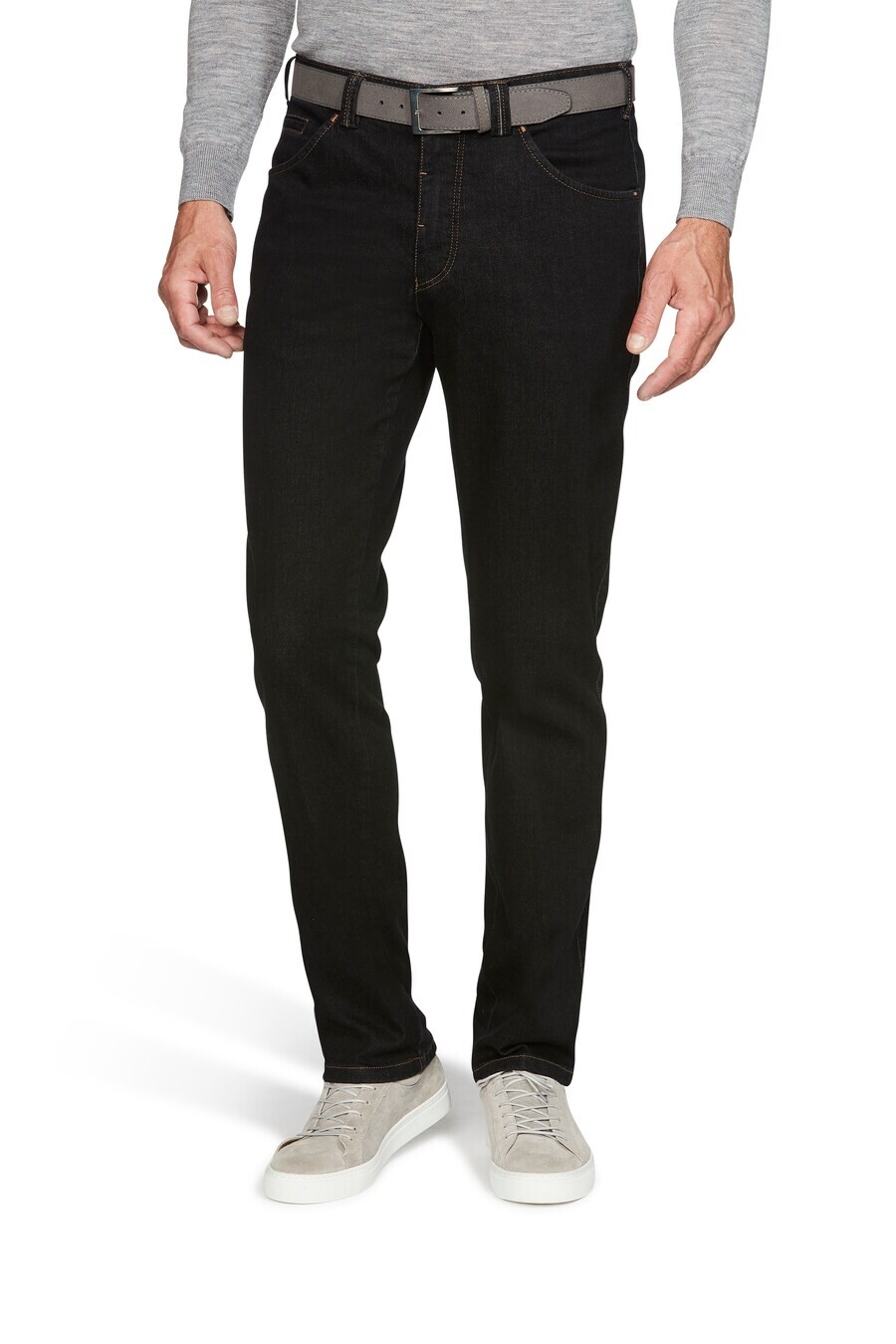 

Джинсы Meyer Hosen Regular Jeans Dublin, черный деним