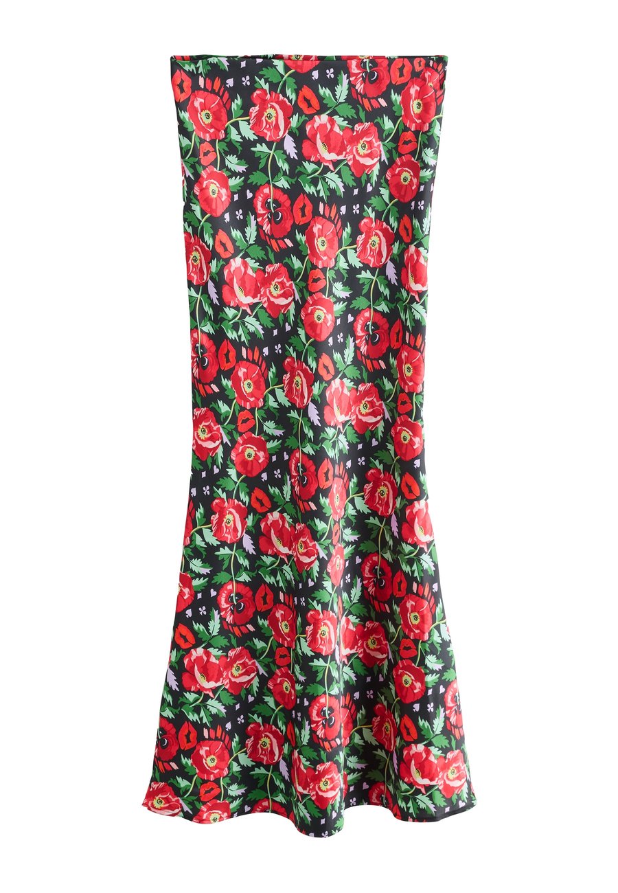 

Юбка Next REGULAR FIT , Red/Black Roses/Black