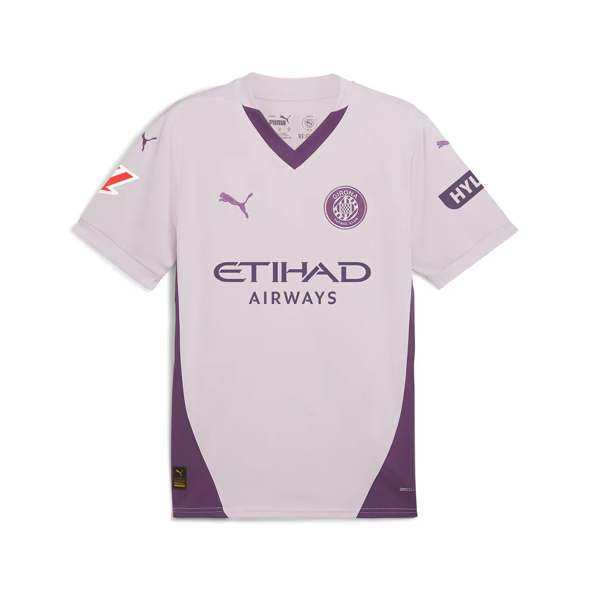 

Мужская 3-я экипировка Girona FC 2024-2025 Puma футболка, цвет Rosa
