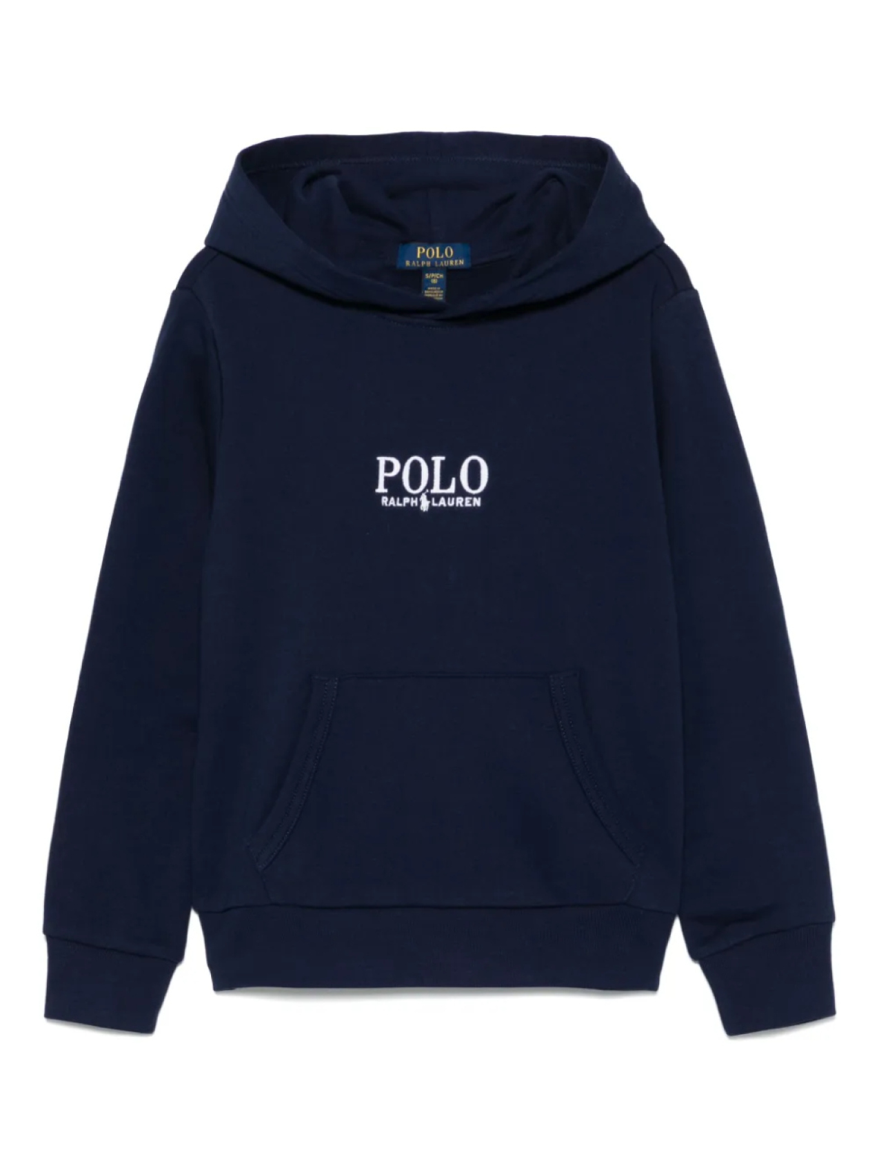 

POLO RALPH LAUREN KIDS худи с вышитым логотипом, синий
