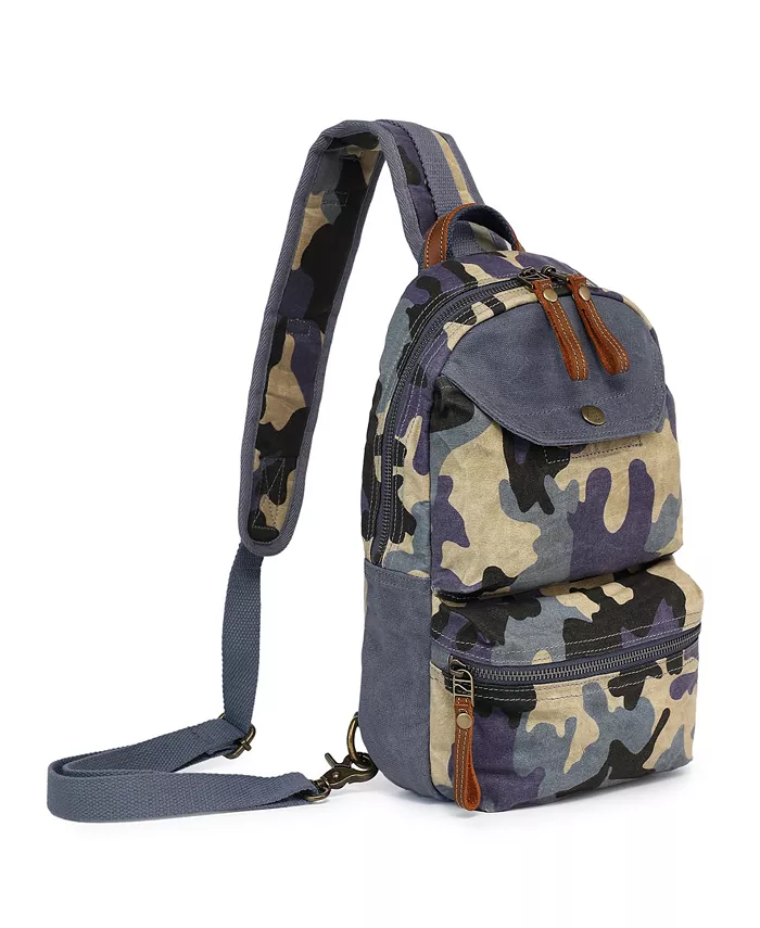 

Сумка-слинг Mountain Leaf с верхней ручкой TSD BRAND, синий