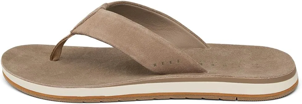 Мужские сандалии Reef Ojai Classic из высококачественной кожи с мягкой подкладкой, Brown Suede
