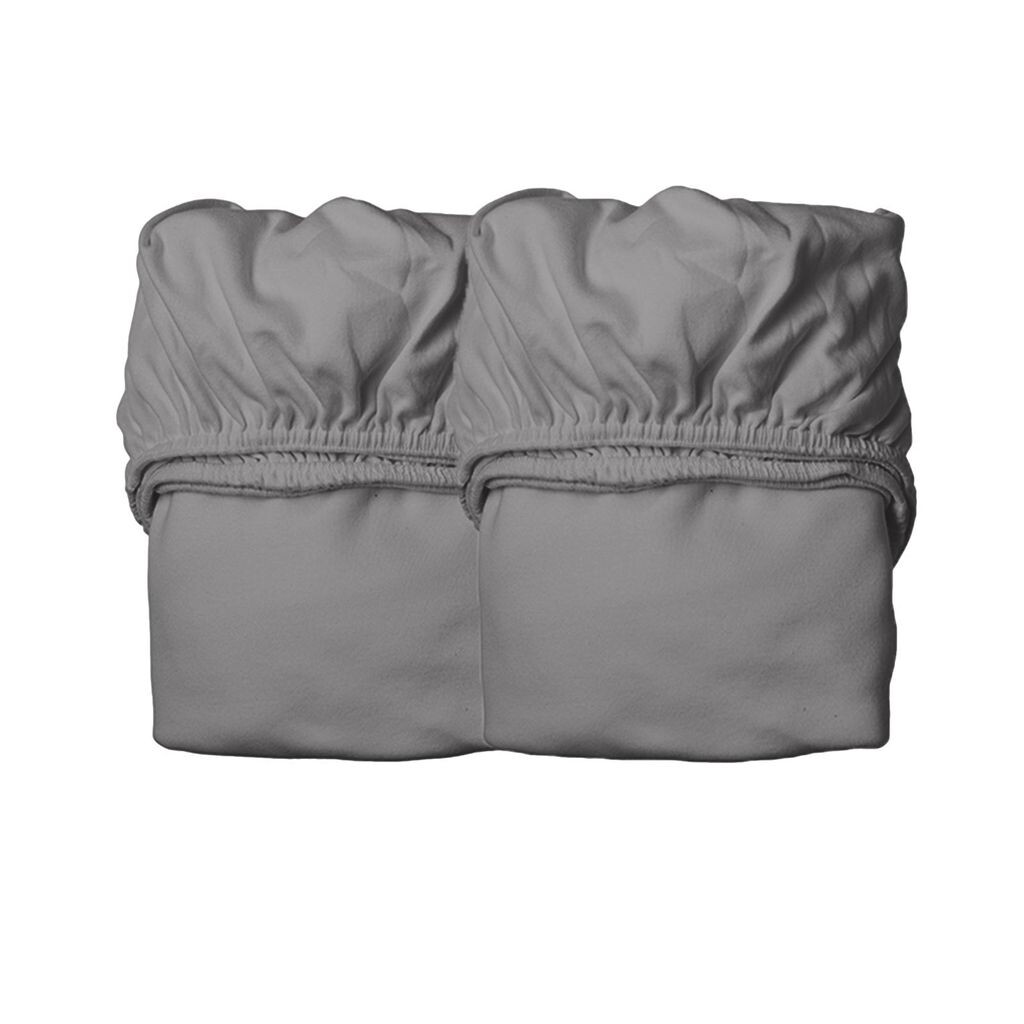 

Простыни Leander для детской кроватки, 2 шт. Cool Grey 115 см х 60 см х 15 см