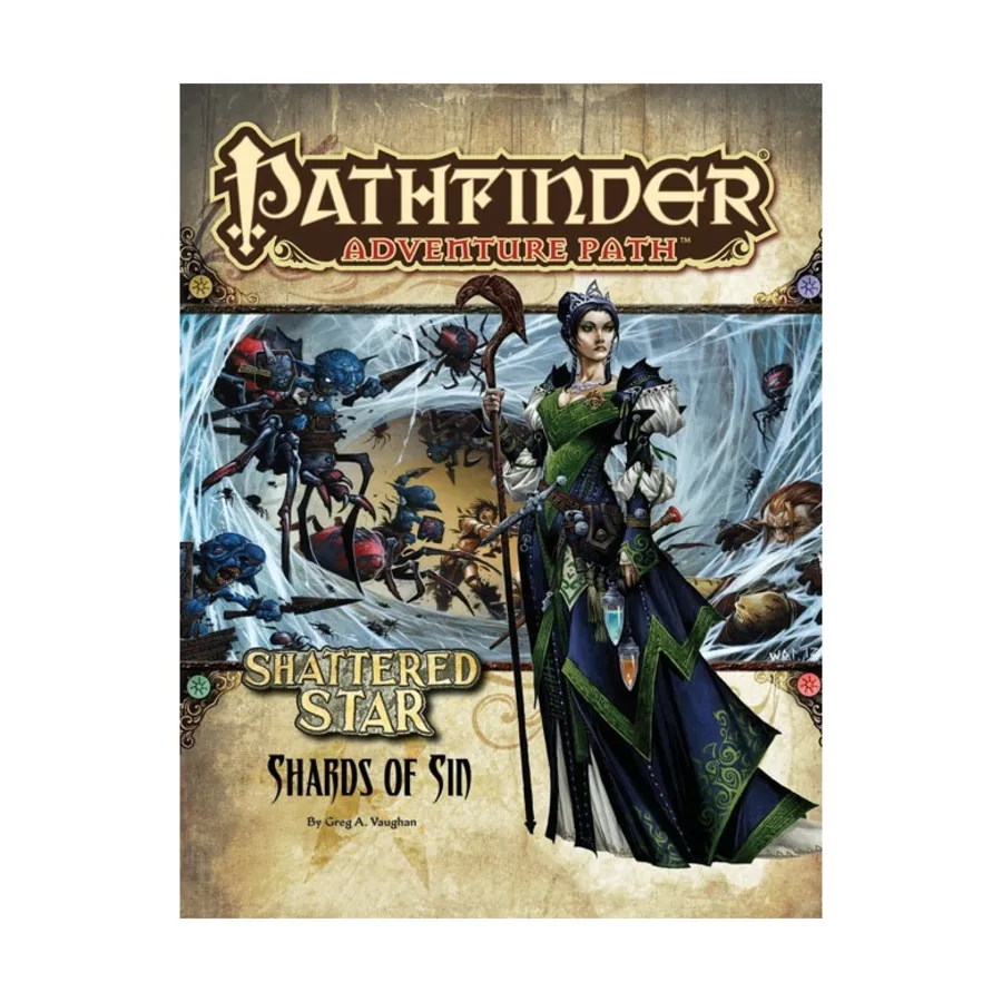 

#61 "Shattered Star #1 - Shards of Sin", Pathfinder Roleplaying Game (1st Edition) - Adventure Path #061 - #090, мягкая обложка