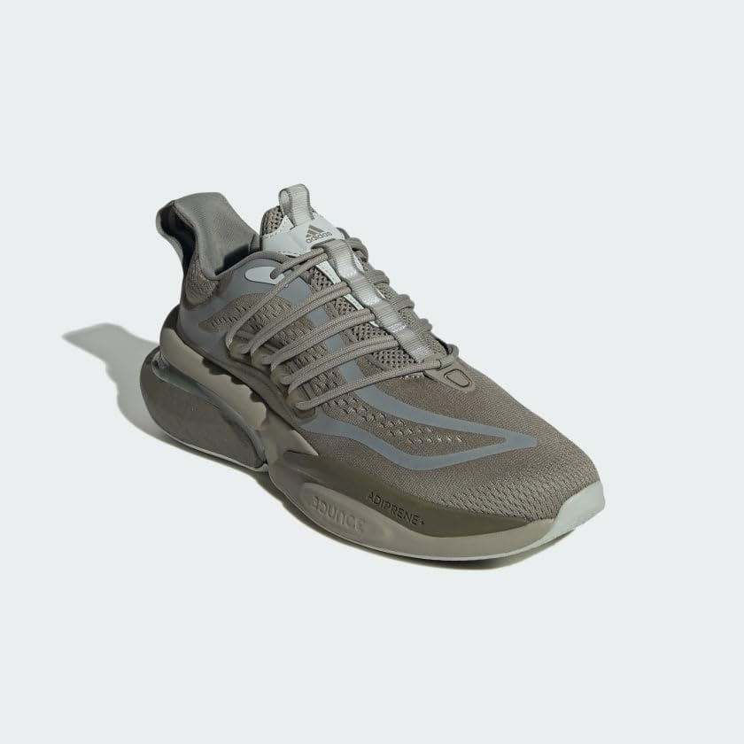 Мужские беговые кроссовки adidas W Ult 5 Pk Tw P, серебряный/оливковый — фото 4