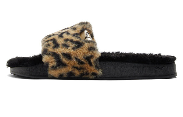 Тапочки shoes sports slippers 'black yellow' Puma, черный — фото 2