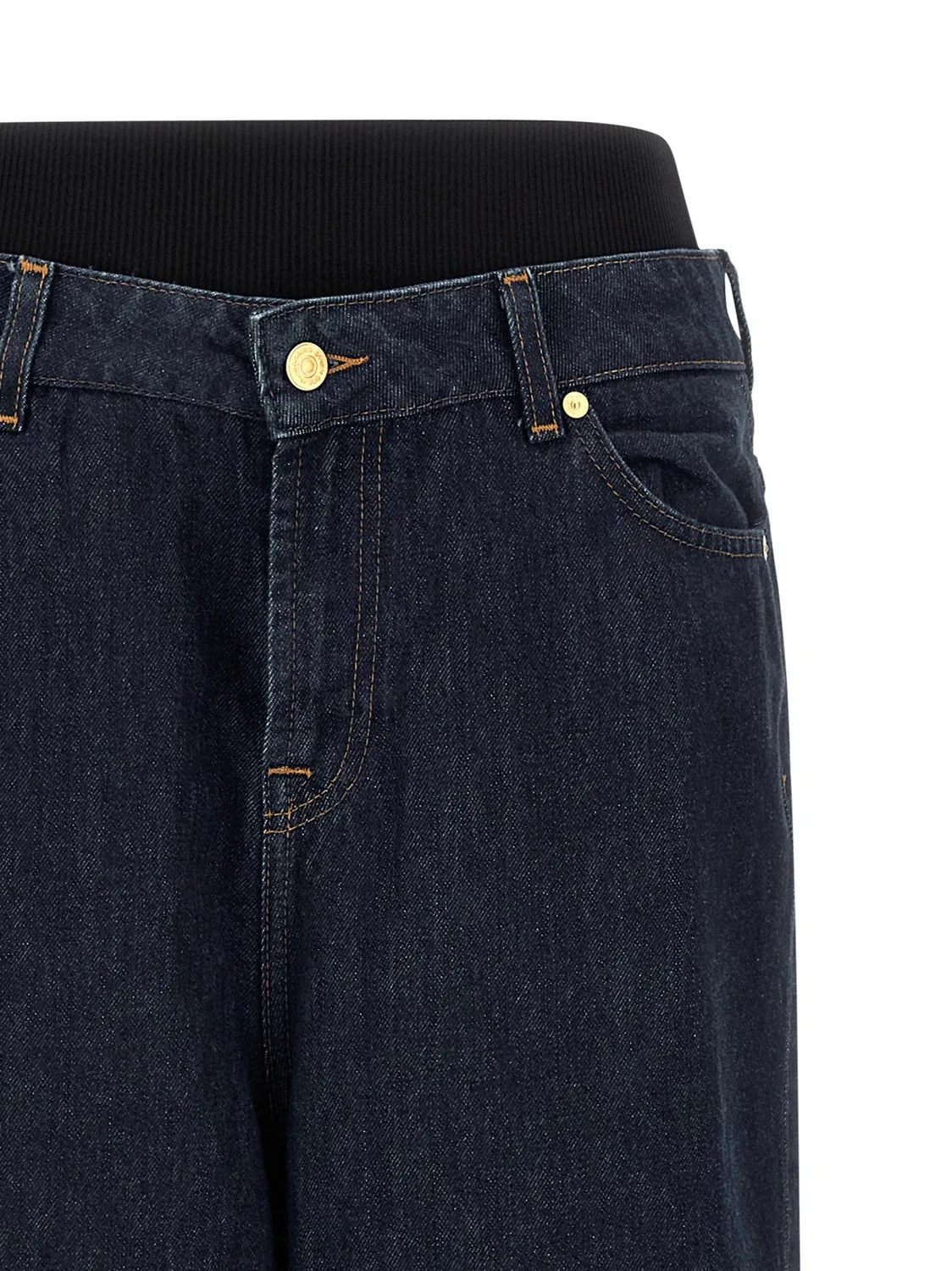 Джинсы 'Banded Slouchy Wide' 7 For All Mankind, синий — фото 3