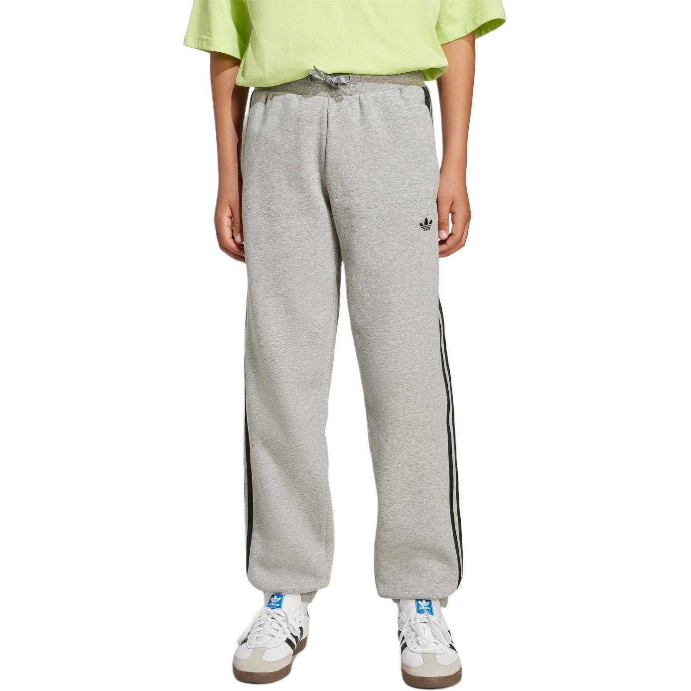 

Детские вязаные спортивные штаны Adidas, серый