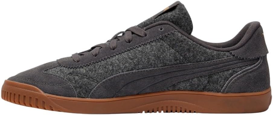 Мужские кроссовки PUMA Club 5V5 Lux Wool Slip On, повседневные- серые — фото 3