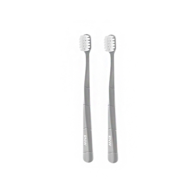 

Ультрамягкие зубные щетки для защиты десен, 4 шт RNW, large head серый toothbrush*2