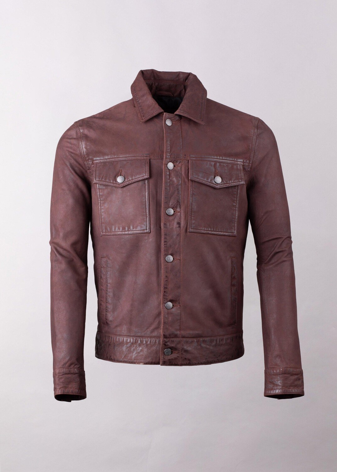 

Кожаная куртка Milburn Lakeland Leather, коричневый