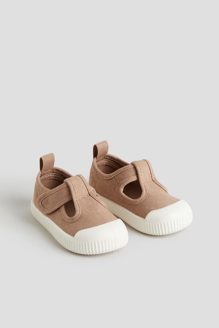 

Хлопковые сандалии H&M, коричневый