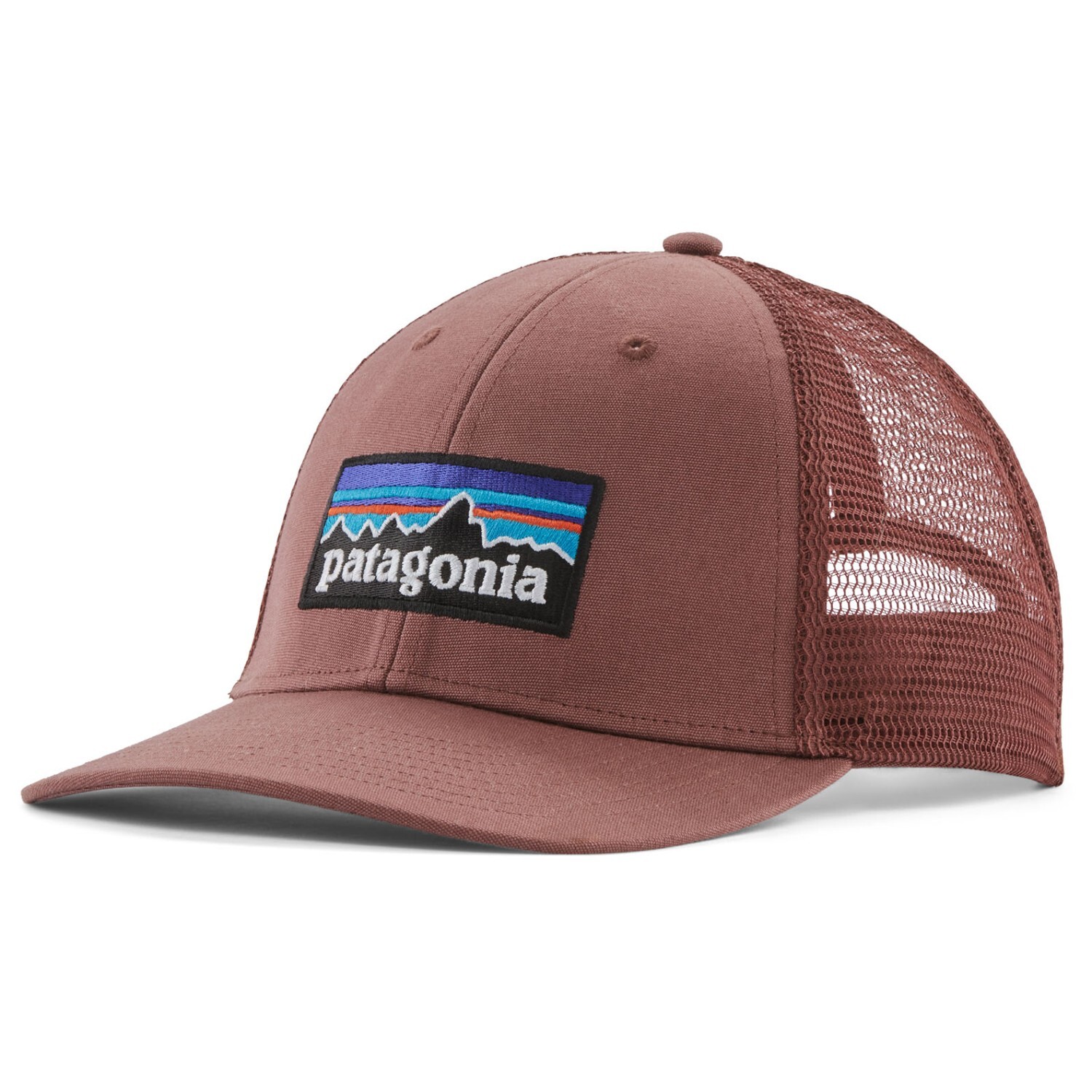 

Кепка Patagonia P-6 Logo Lopro Trucker Hat, цвет Dulse Mauve