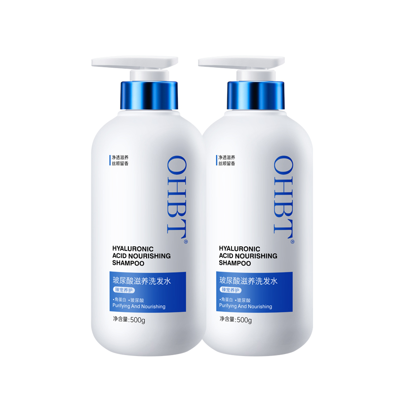 

Гиалуроновый шампунь для питания и очищения волос, придающий объем и пышность, увлажняющий и насыщающий влагой 500г OHBT