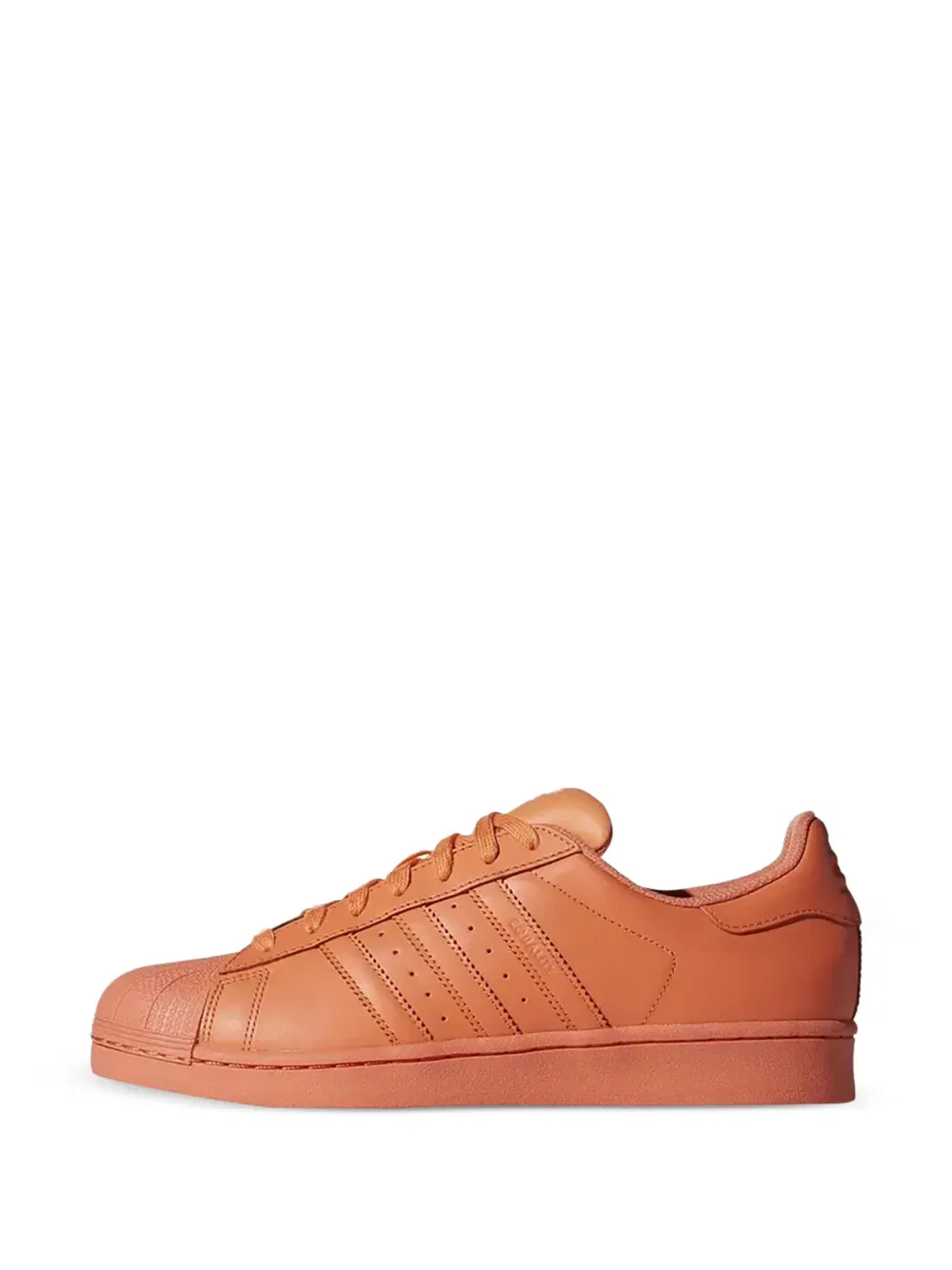 Кроссовки Superstar Supercolor низкие Adidas, оранжевый — фото 2