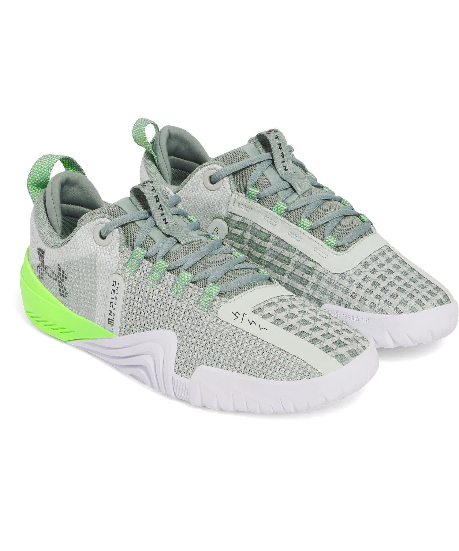 Мужские кроссовки для тренировок UNDER ARMOUR TriBase Reign 6 хаки — фото 4