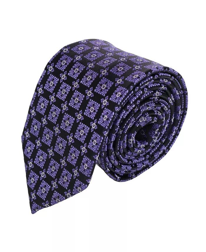 

Мужской галстук Azzimato Diamond Stately из шелка TRAFALGAR, фиолетовый