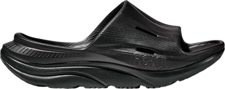 

Кроссовки Ora Recovery Slide 3 Kids 'Triple Black', черный