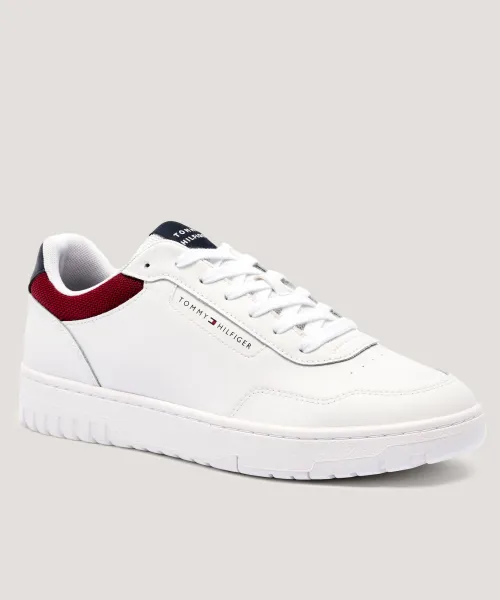 

Кожаные кроссовки Basket Core Tommy Hilfiger, белый