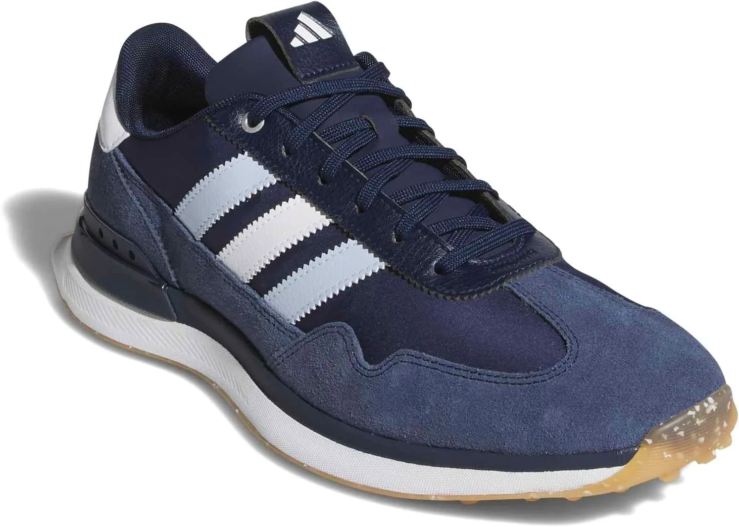 Мужские гольф-кроссовки Adidas Golf S2G 26 из текстиля без шипов, темно-синий/белый — фото 3