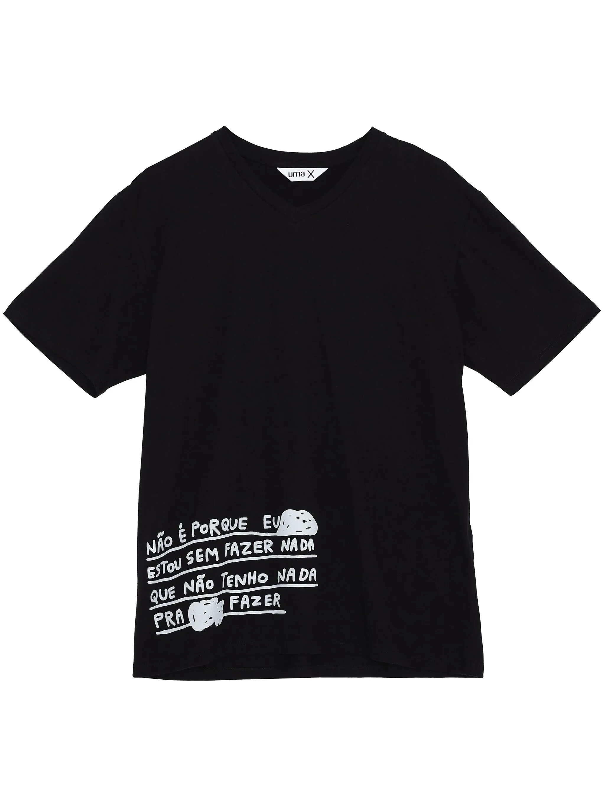 

Футболка с надписью Uma | Raquel Blay, черный