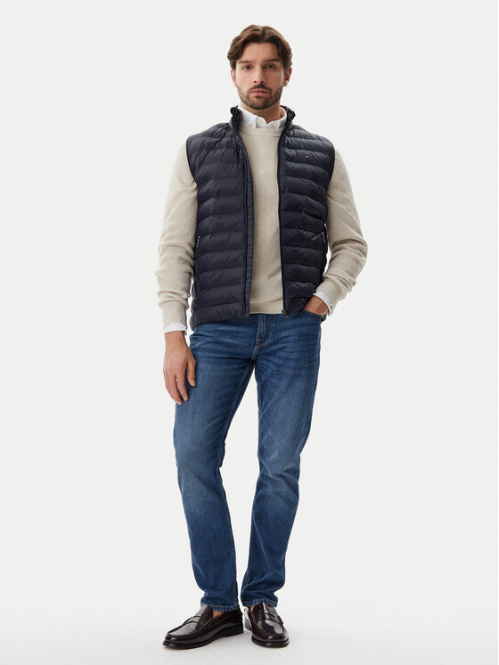Жилет стандартного кроя Core Packable MW0MW39989 Tommy Hilfiger, синий — фото 2