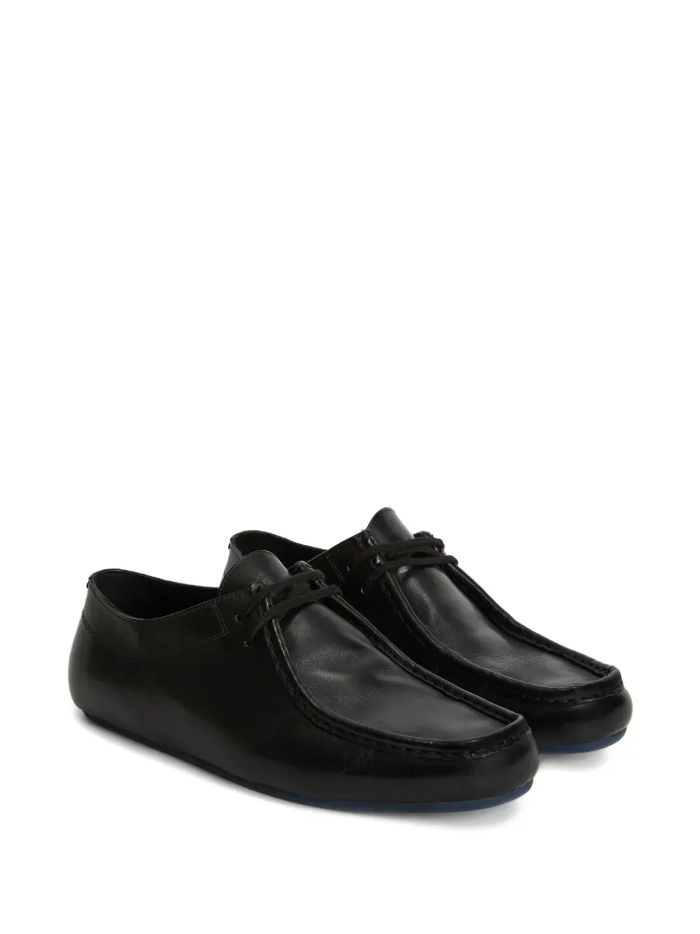Лоферы на шнуровке JIL SANDER, черный — фото 2