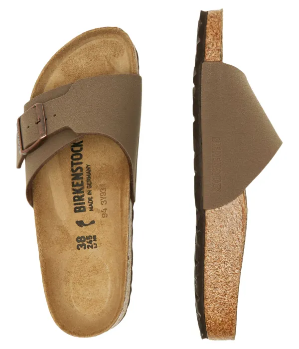 Тапочки Каталина Narrow fit Birkenstock, коричневый — фото 4