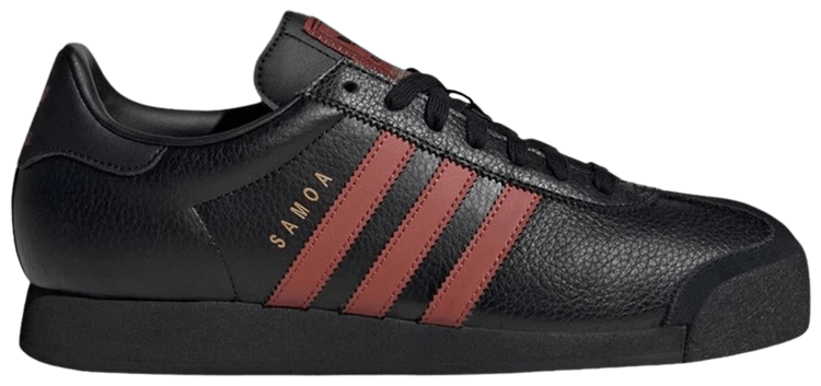 

Кроссовки adidas Samoa 'Black Preloved Ruby', черный