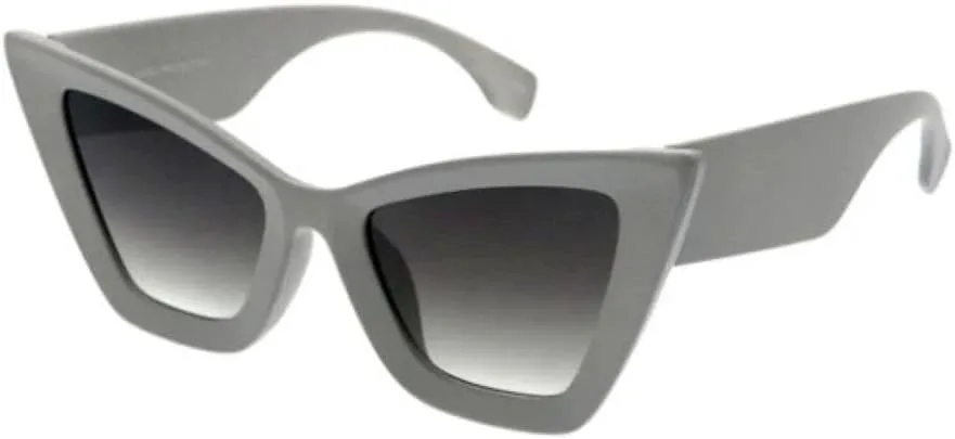 

AStyles - Солнцезащитные очки Super Cateyes в винтажном стиле, модные, в стиле модерн, с высокой заостренной оправой в форме «кошачьих глаз», в горошек, Luna