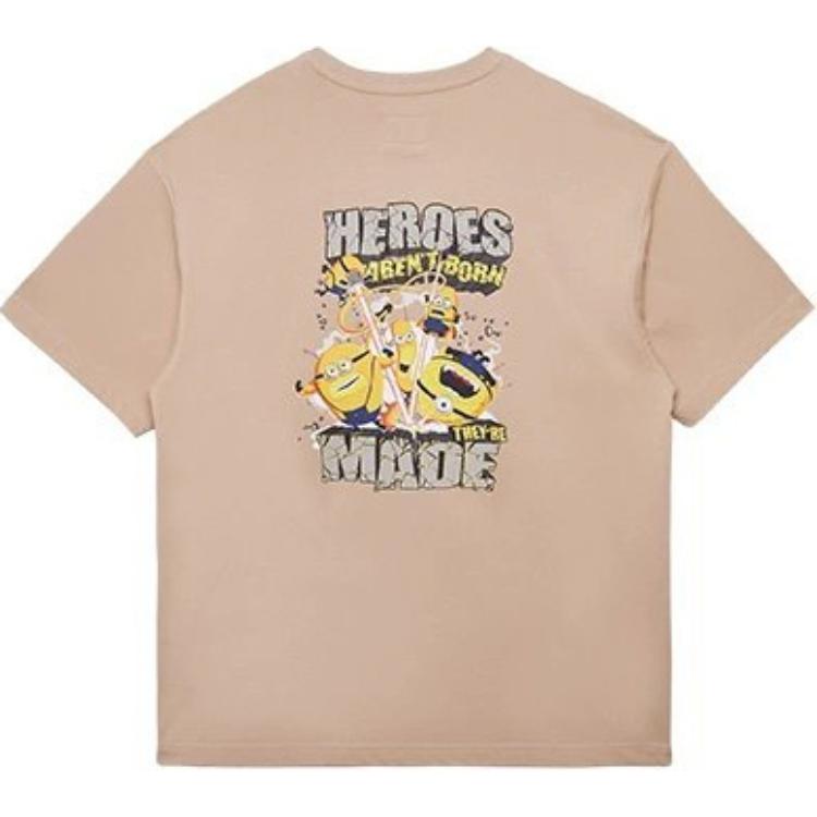 

New Era Футболка Minions Co-branded Edition Unisex Khaki, Хаки, New Era Футболка Minions Co-branded Edition Unisex Khaki