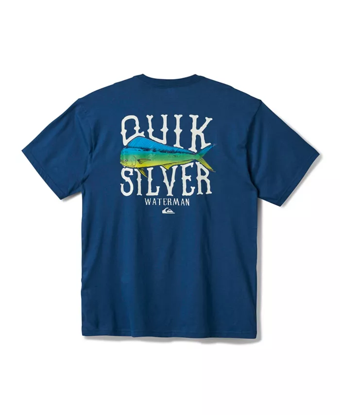 

Футболка Quiksilver Men's Quik Hook Screen Quiksilver Waterman, синий