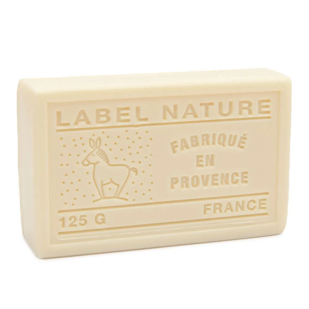 Французское мыло Savon de Marseille с ослиным молоком и ароматом ананаса и кокоса 125 г Label Provence Nature — фото 2