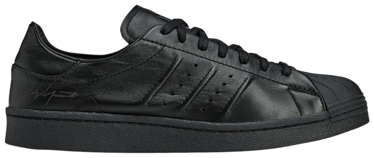 

Кроссовки adidas Y-3 Superstar 'Luxe Leather Pack - Triple Black', черный