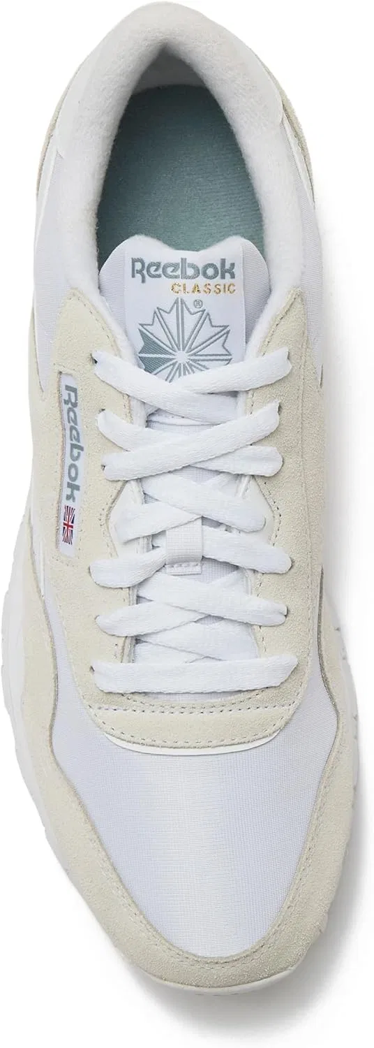 Мужские классические нейлоновые кроссовки Reebok, White Opulent Garden — фото 4