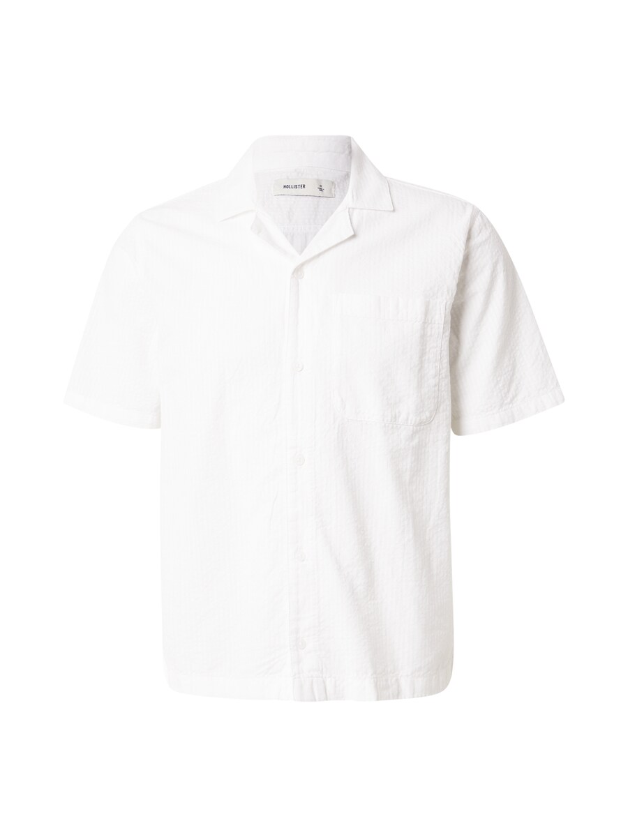 

Рубашка на пуговицах классического кроя HOLLISTER JAN2, белый