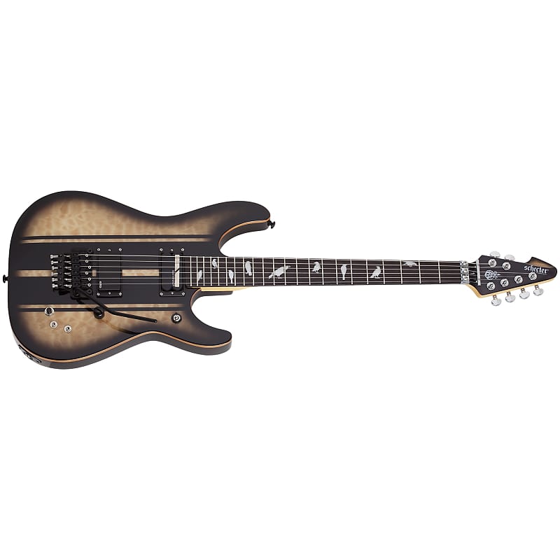 

Электрогитара Schecter DJ Ashba Natural Black Burst Electric Guitar + Free Gig Bag Sustainiac Floyd