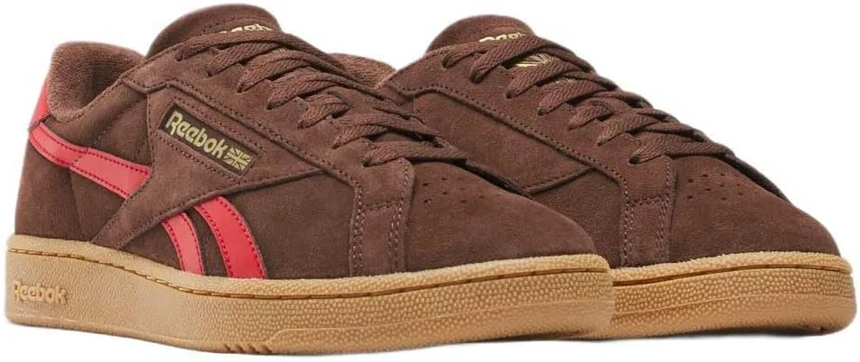 Кроссовки Reebok Unisex Club C Grounds UK, Campusbrown Vectorred Gum — фото 2