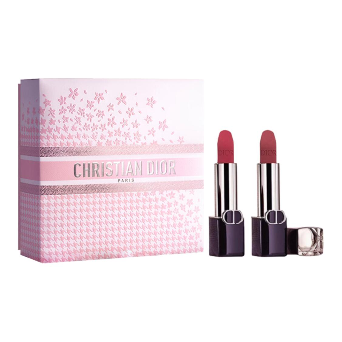 

DIOR Синий золото премиум двойной набор косметики легко растушевываемый тон