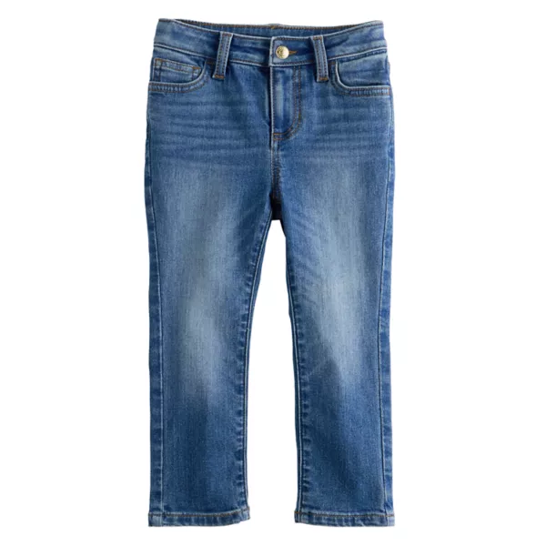 

Джинсы скинни для девочек 4-12 лет, средняя посадка Jumping Beans, цвет medium wash