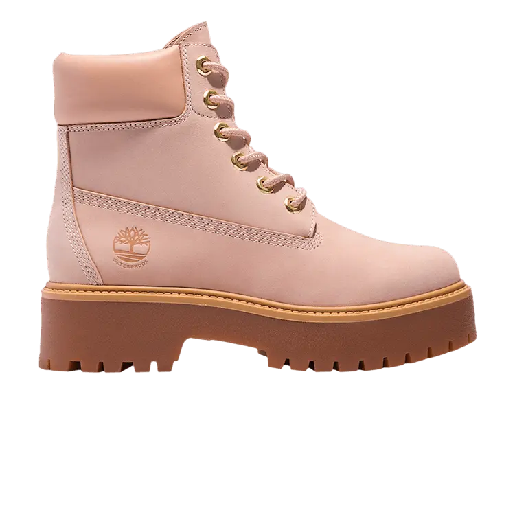 Ботинки UGG Wmns Stone Street 6 Inch Waterproof на платформе, светло-розовый